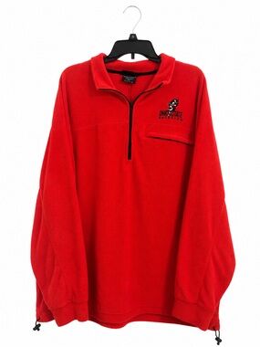 Vintage Ohio State Buckeyes Quarter-Zip Fleece Pullover Men’s XL Big Ball Sports